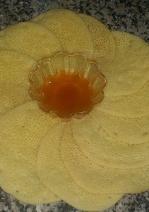 صورة لوصفة بغرير أو قطايف