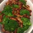Brócoli con panceta fresca