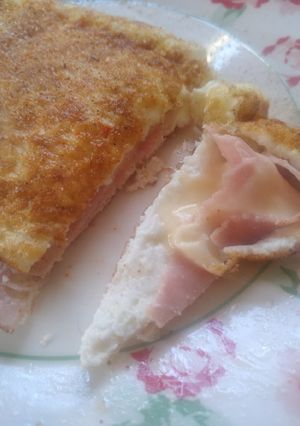 Una foto de Omelette de claras