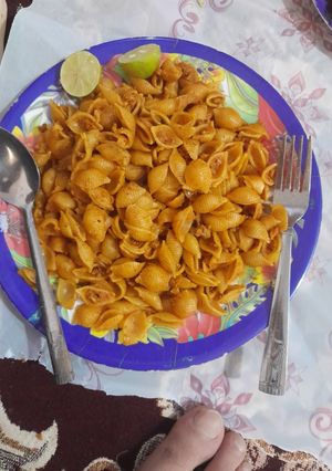 عکسی از دستور ماکارانی صدفی