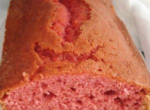 Una foto de Budín de Frutillas o Fresas