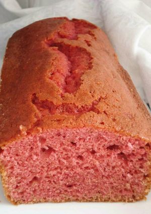 Una foto de Budín de Frutillas o Fresas