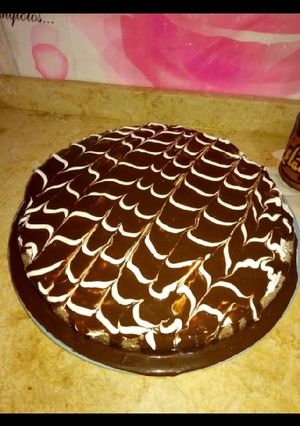 صورة لوصفة كيك غرقانه في الشوكولاته