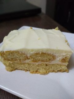 Una foto de Postre de vainillas con leche condensada