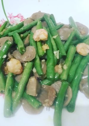 Foto resep Tumis buncis udang