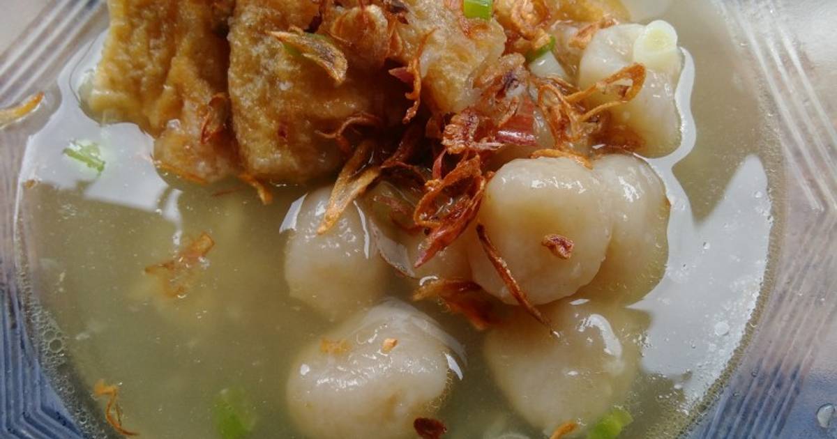 Resep Tahu Aci Dan Pentol Kuah Oleh Devi Yuliastanti Cookpad