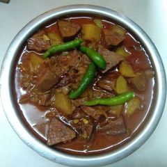 Jackfruit curry A picture of Jackfruit curry.
