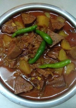 A picture of Jackfruit curry.