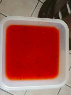 Una foto de Salsa roja picante ॐ