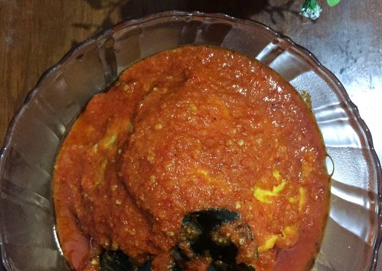 Balado Telur Ceplok