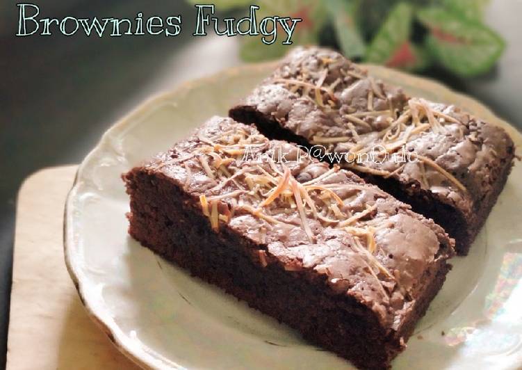 Brownies Fudgy