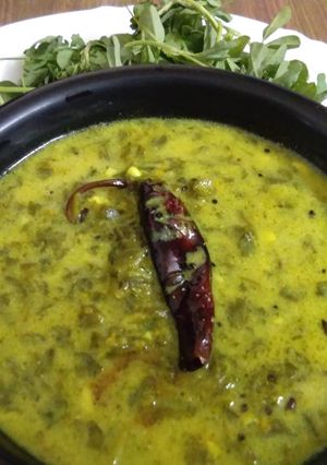 मेथीचं_आळंण (methich aalvan recipe in marathi) रेसिपी चे मुख्य फोटो 