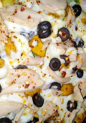 A picture of Cheese pasta.