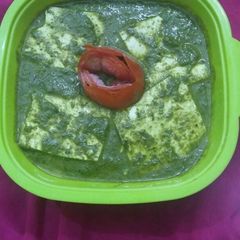 Palak paneer A picture of Palak paneer.