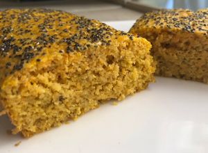 Una foto de Budín de zanahoria pocas calorías