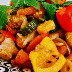 Thai Red Curry Veg...With winter veggies A picture of Thai Red Curry Veg...With winter veggies.