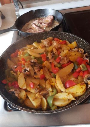 Una foto de Papas estilo Marian