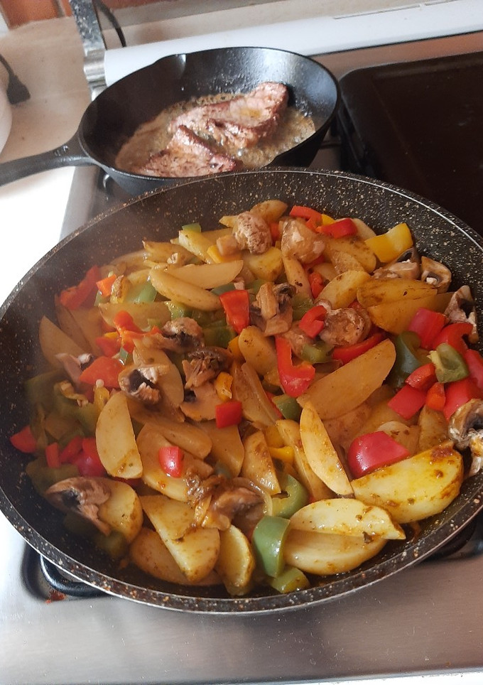 Una foto de Papas estilo Marian