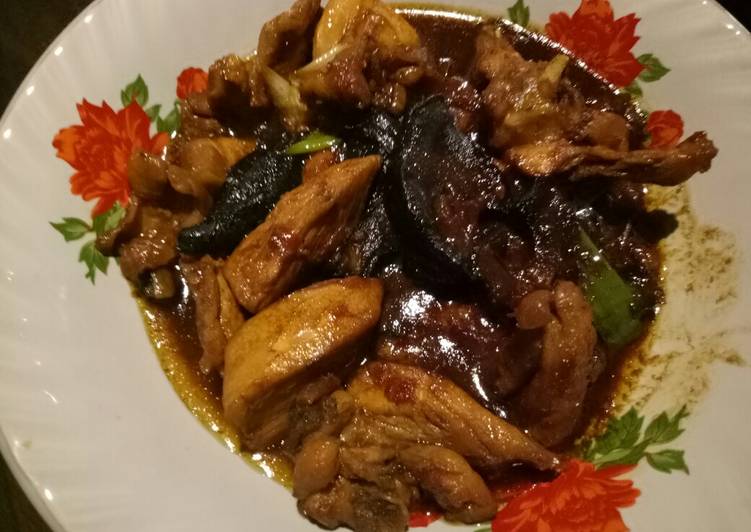 Ayam Jamur Shiitake Kecap