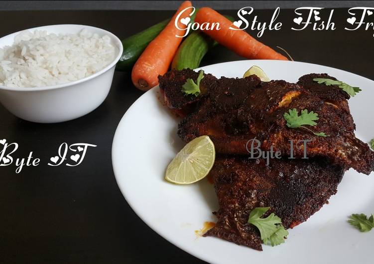 Steps to Make Perfect Goan style fish fry