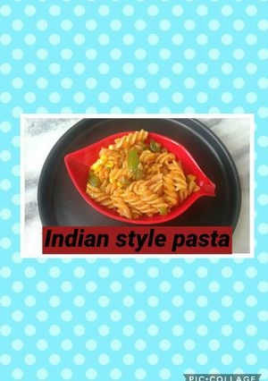 A picture of Indian style pasta.