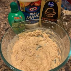 A picture of The Best Basic Tuna Salad Ever.