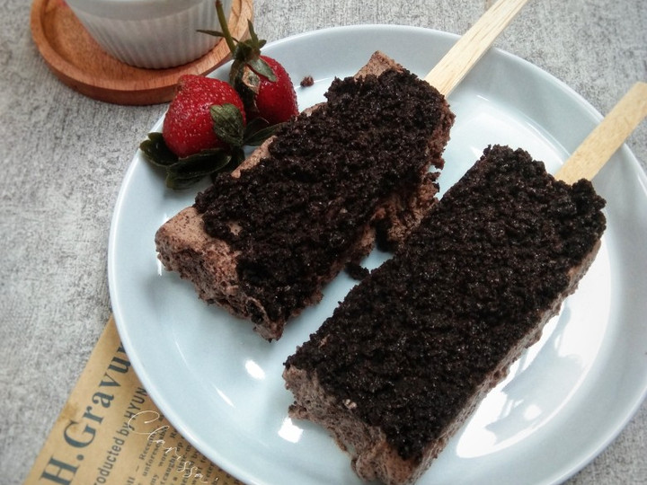 Anti Ribet, Membuat Es cream chocolate oreo Praktis