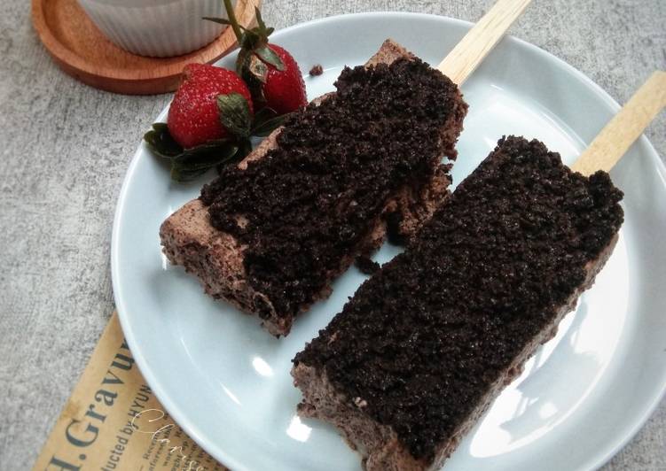 Resep Es cream chocolate oreo | Cara Membuat Es cream chocolate oreo Yang Enak Banget