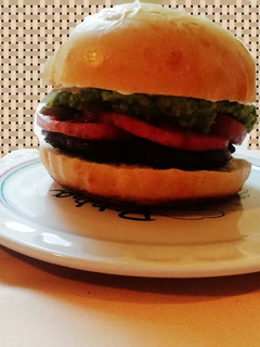 Una foto de Hamburguesa casera