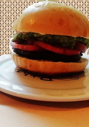 Una foto de Hamburguesa casera