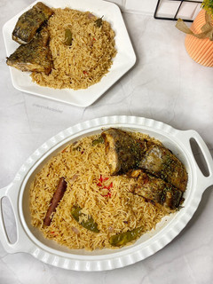 A picture of Arabian rice.