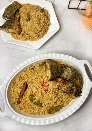 A picture of Arabian rice.