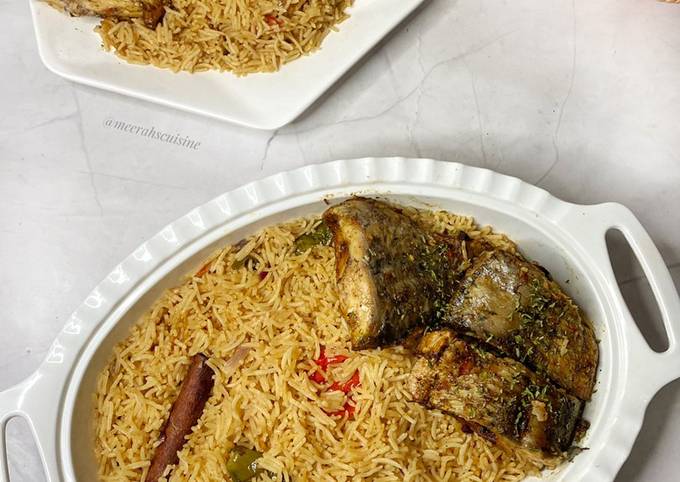 Arabian Rice Recipe By Meerahs Cuisine Cookpad