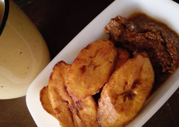 Steps to Make Speedy Fried plantain