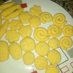 A picture of Custard cookies.