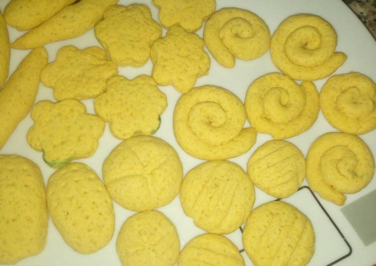 Custard cookies