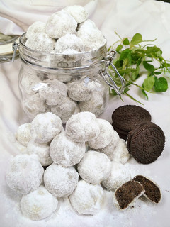 Foto resep Putri Salju Almond Oreo