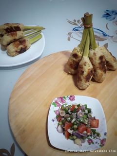 Foto resep Sate Lilit & Sambal Matah