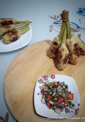 Foto resep Sate Lilit & Sambal Matah
