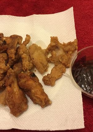Foto resep Spicy wings & the gank