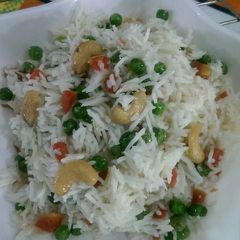 A picture of Peas Pulav.