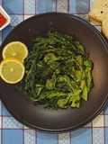 Cime di rapa al limone e peperone crusco