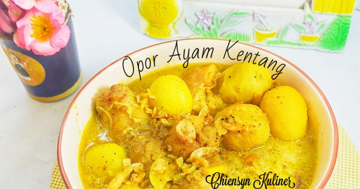 Opor Ayam Kentang