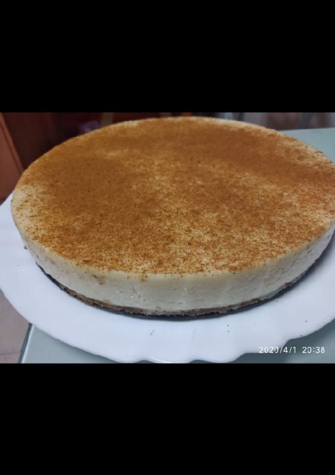Una foto de Tarta de arroz con leche