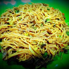 Simple Veg Noodles A picture of Simple Veg Noodles.