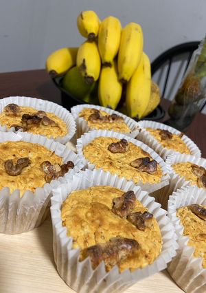 Una foto de Muffin dulces de zanahoria APTO PARA CELIACOS🚫🥕