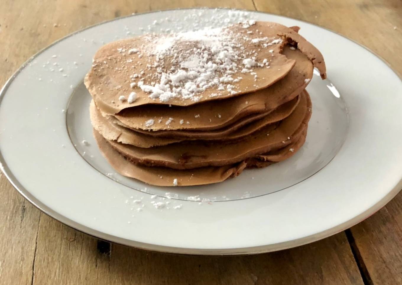 Pancakes au chocolat