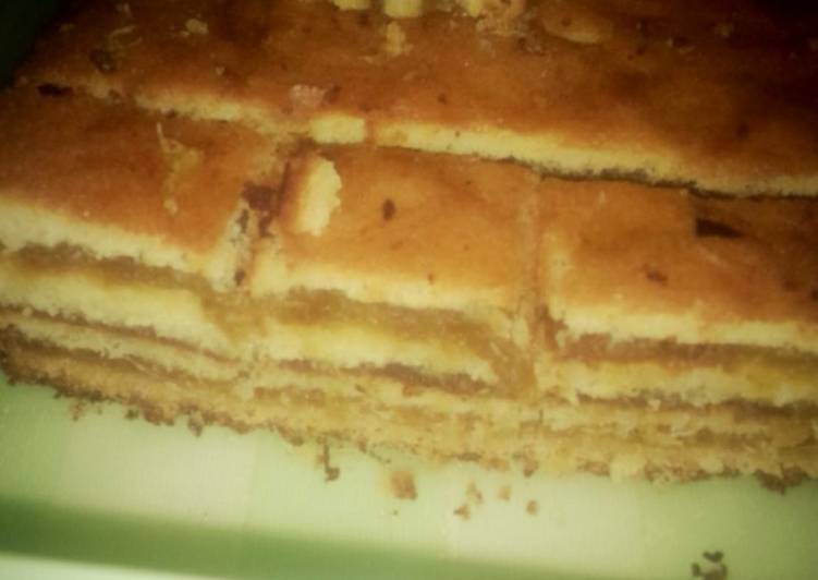 Resep Bolu lapis nanas, Enak