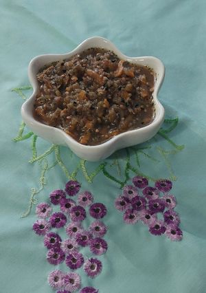 عکسی از دستور ترشی بادمجان