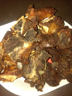 A picture of Fried beef.